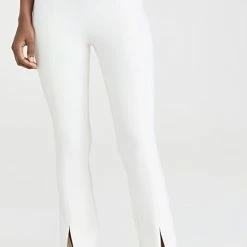 Best deal 👏 Alo Yoga Airbrush High Waist 7/8 Flutter Leggings Ivory 😀