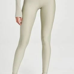 Budget 💯 Alo Yoga High Waist Airlift Leggings Limestone 🎁