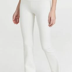 Buy 🤩 Alo Yoga Airbrush High Waist Bootcut Leggings Ivory 🔥