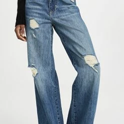 Hot Sale ⭐ AMO Frida Flare 👖 Jeans Blue Pine 🔥