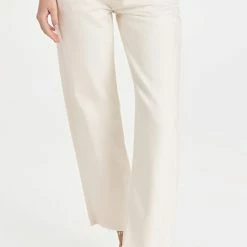 Promo 🤩 ANINE BING Gavin 👖 Jeans Ecru White 👍