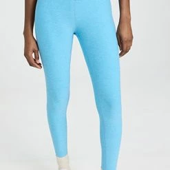 Best deal 🤩 Beyond Yoga At Your Leisure Leggings Waterfall Blue Heather ✔️
