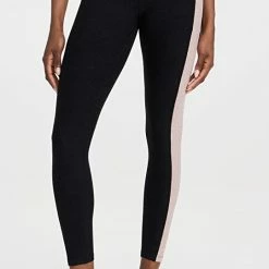 Best Sale 🎁 Beyond Yoga Spacedye On Block Midi Leggings Darkest Night/Chai Colorblock 😉