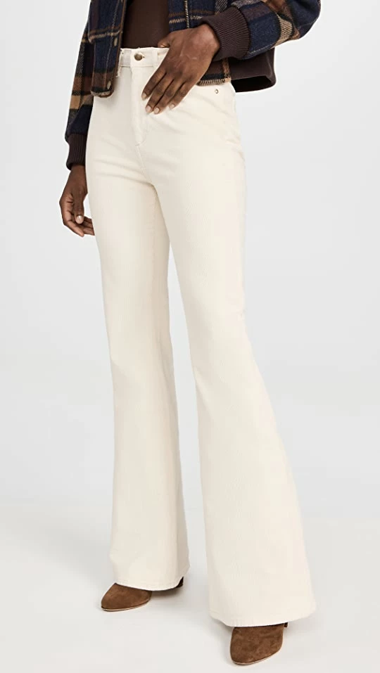 Deals ๐ฏ DL1961 Rachel Flare: Ultra High Rise Instasculpt Eggshell (Corduroy) ๐ 3 Deals ๐ฏ DL1961 Rachel Flare: Ultra High Rise Instasculpt Eggshell (Corduroy) ๐