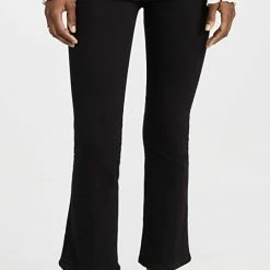 Best Pirce ⌛ FRAME Le Crop Mini Boot 👖 Jeans Film Noir 💯