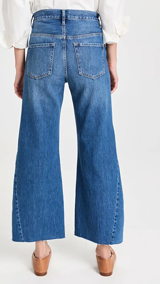 Coupon 🛒 FRAME Le Baggy Palazzo Crop 👖 Jeans Seafarer 🥰 4 Coupon 🛒 FRAME Le Baggy Palazzo Crop 👖 Jeans Seafarer 🥰 - Image 2