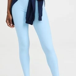 Best deal 👍 Girlfriend Collective Rib High Rise Leggings Bluebell 😍
