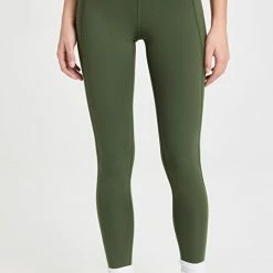 Cheapest ⭐ Girlfriend Collective High-Rise Compressive Leggings Black Forest ❤️