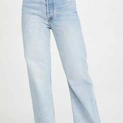 Hot Sale ✔️ Levi's Ribcage Straight Ankle 👖 Jeans Middle Road 🎉