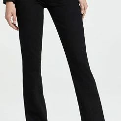 Hot Sale 🔥 L'AGENCE Selma Sleek Baby Boot Cut 👖 Jeans Jet 🧨