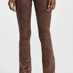 Flash Sale 🥰 L'AGENCE Selma Sleek Baby Boot 👖 Jeans Cocoa Mineral 🧥 Coated ✔️