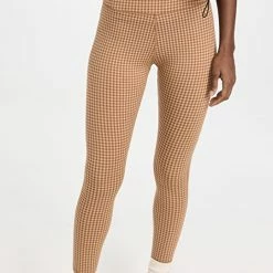Budget ๐คฉ MWL By Madewell 25" Check Print Leggings Saddle Brown Check ๐ฅ