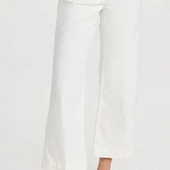 Promo 😍 PAIGE Anessa Wide Leg 👖 Jeans Light Ecru 💯