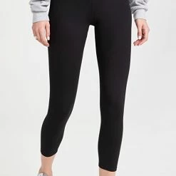 Buy 🤩 Plush Brushed Compression Leggings Black 🎁