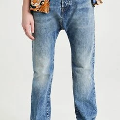 Wholesale 💯 R13 Izzy Drop 👖 Jeans Jasper W/ Let Down Hem ✔️