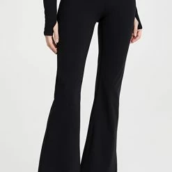 Best Sale 😀 Sweaty Betty Power Kick Flare Workout Trousers Black 🔥