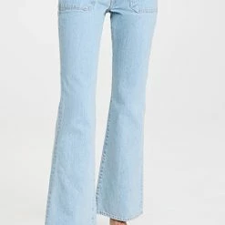 Top 10 🎁 SLVRLAKE Charlotte Cargo 👖 Jeans Clear Skies 👏