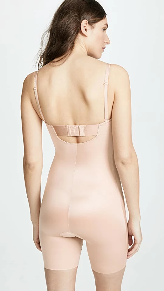 Flash Sale ๐ SPANX Suit Your Fancy Strapless Cupped Mid-Thigh Bodysuit Champagne Beige โค๏ธ 4 Flash Sale ๐ SPANX Suit Your Fancy Strapless Cupped Mid-Thigh Bodysuit Champagne Beige โค๏ธ - Image 2