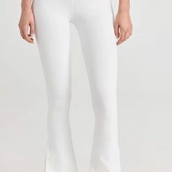 Hot Sale 🌟 Splits59 Raquel High Waist Flare Pants White ⭐