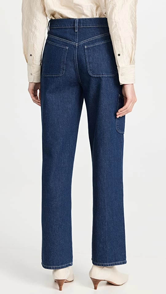 Best Sale 🌟 Triarchy Ms. Klieo High Rise Baggy Cargo 👖 Jeans Dark Indigo 🎉 4 Best Sale 🌟 Triarchy Ms. Klieo High Rise Baggy Cargo 👖 Jeans Dark Indigo 🎉 - Image 2