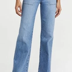 Promo 🛒 Veronica Beard Jean Crosbie Wide Leg 👖 Jeans Amethyst 🎁