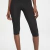 Budget 🎉 Yummie Talia Cotton Stretch Shaping Capri Black ✔️